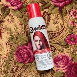 B Wild Temporary Hair Color Spray - Wild Cougar Red *PRICE FIRM*